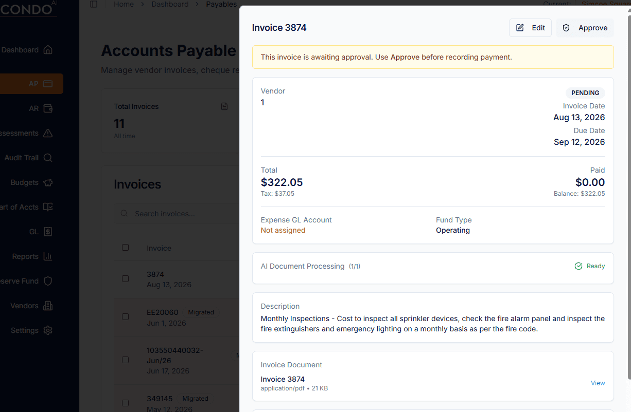 Accounting product preview